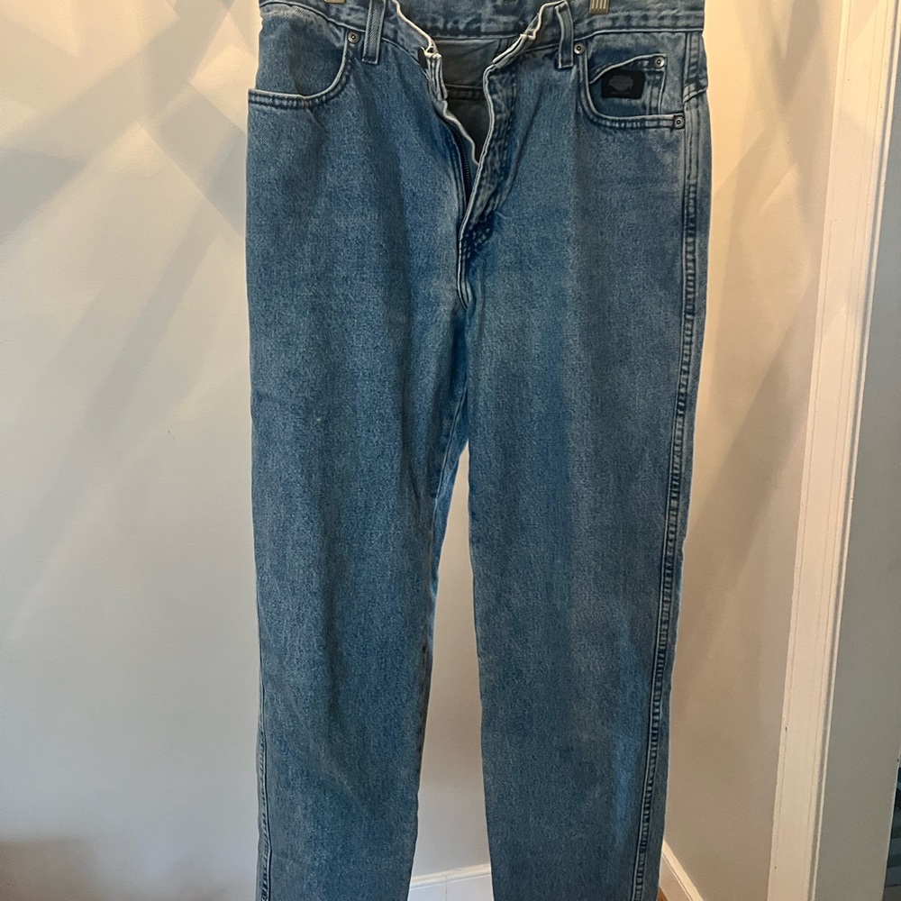 Harley-Davidson Blue Straight Leg Jeans
